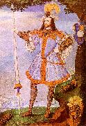 Nicholas Hilliard Portrait of George Clifford The Earl of Cumberland oil painting reproduction